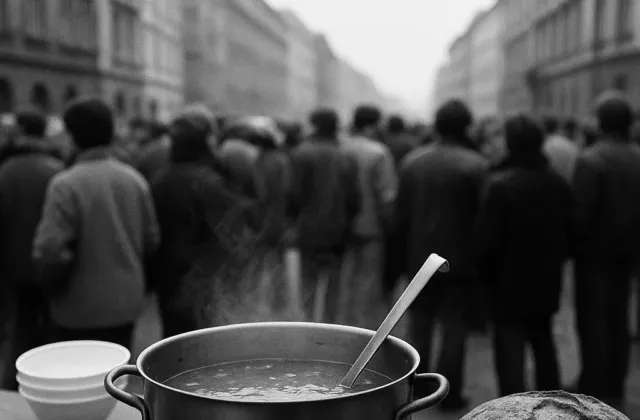 Polévka, chléb a listopad 1989. Jak jídlo doprovázelo zlomový den českých dějin