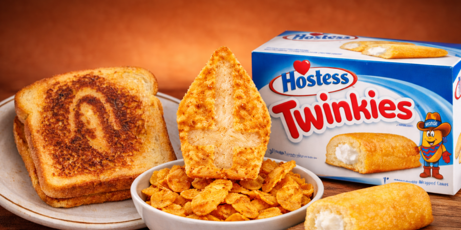 Gastronomické kuriozity, které ovládly dražby: Sendvič s Pannou Marií i dorito připomínající papežskou mitru