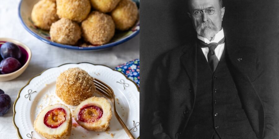 Tajemství Masarykova stolu: Etiketa hradních banketů i slabost pro švestkové knedlíky