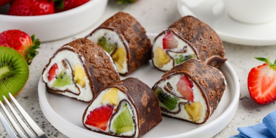 Gastronomická revoluce na talíři: Sladká roláda z mozzarelly je plná bílkovin, vůbec se netrhá a má minimum sacharidů