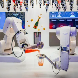 Drink mi míchal robot. Budoucnost barů fascinuje, ale zároveň ukazuje i to, proč barman ještě nepatří do starého železa