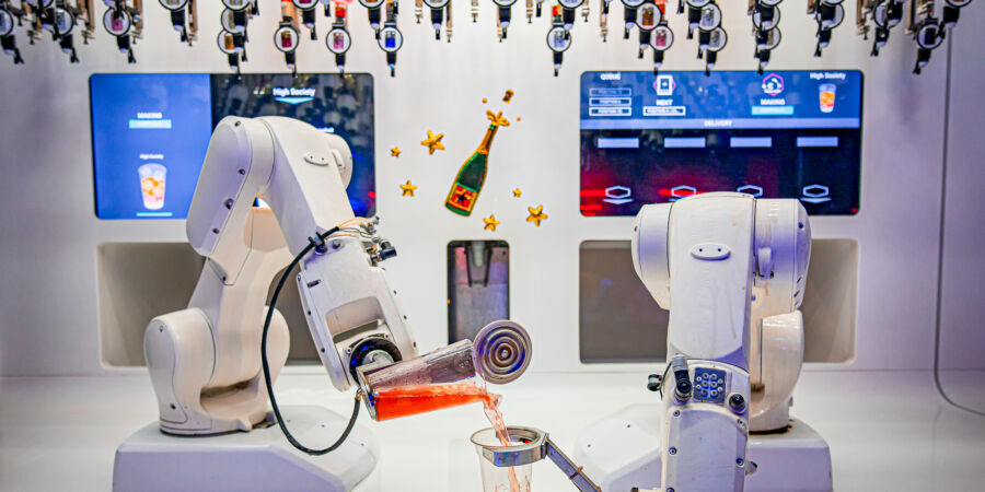 Drink mi míchal robot. Budoucnost barů fascinuje, ale zároveň ukazuje i to, proč barman ještě nepatří do starého železa